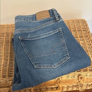 American Eagle Tomgirl Jeans cotton modal blend size 0 regular